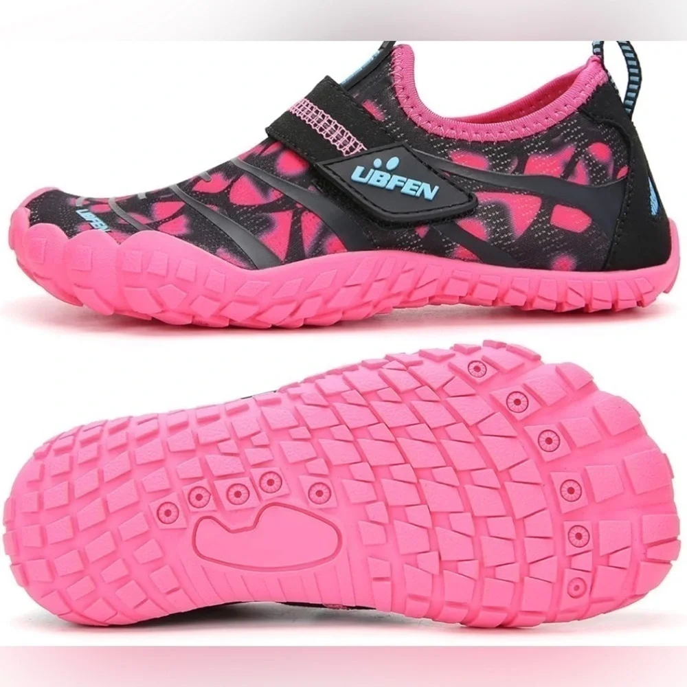 Ubfen pink water shoes pool shoes size toddler 11.5